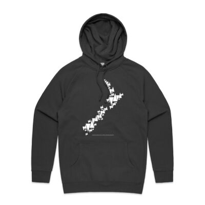 Aotearoa Hoodie - B&W Thumbnail